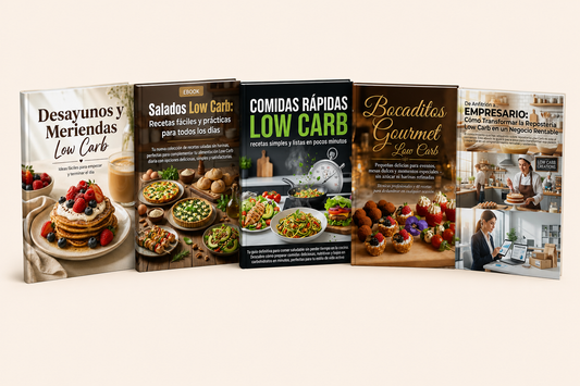 🛍️ Repostería Low Carb — Sistema Completo + La Mesa Completa