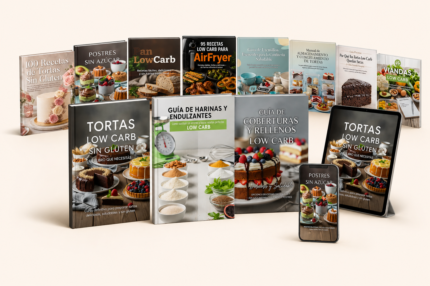 🛍️ Repostería Low Carb — Sistema Completo + La Mesa Completa