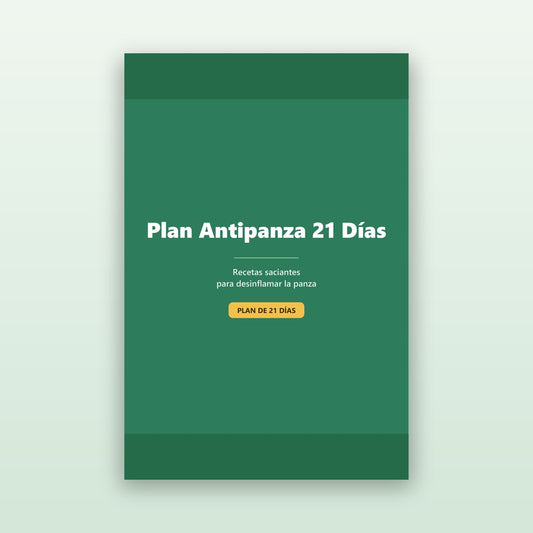Plan Antipanza — 21 Días (80 Recetas + Calendario)